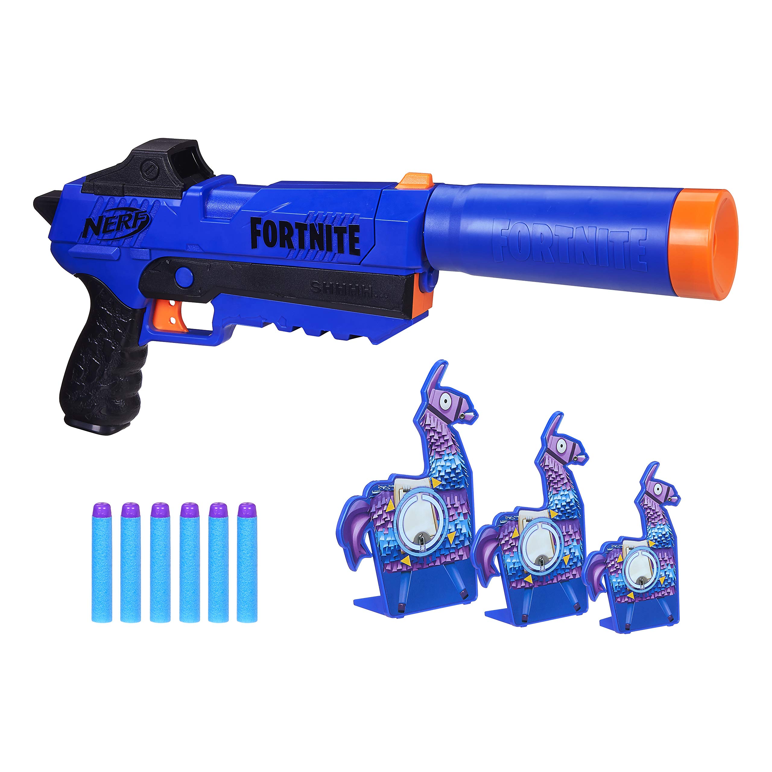 FORTNITE Nerf トイガン3点セット NERF Fortnite DP-E Exclusive Dart Blaster Toy Dual 3-Dart Blasting